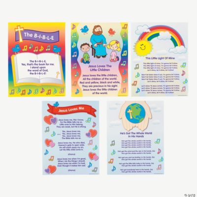 Bible Song Learning Charts