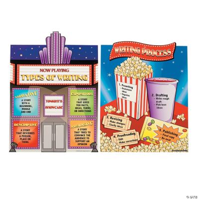 5 Pc. Story Building Learning Chart Set