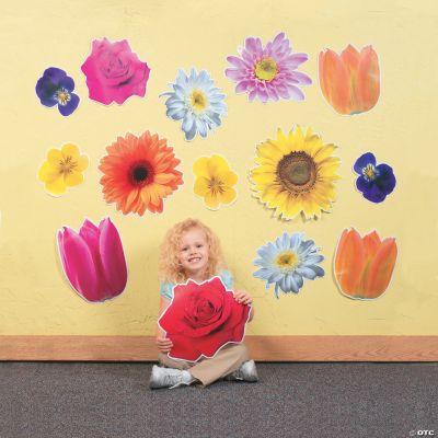 Jumbo Flower Classroom Cutouts