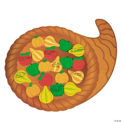 Thankful Cornucopia Cutout