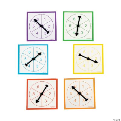 6 Pc. Pack Of Spinners