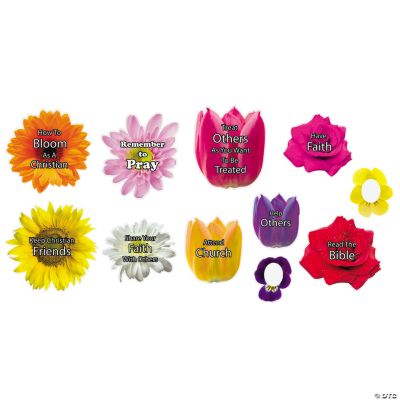 “How To Bloom As A Christian” Bulletin Board Cutouts