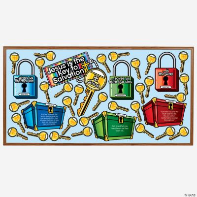 Keys To Salvation Bulletin Board Cutouts