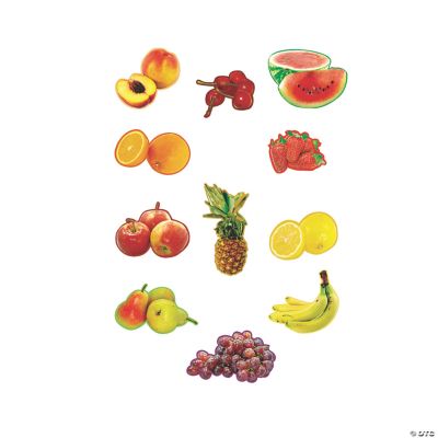 11 Pc. Realistic Fruit Bulletin Board Cutouts