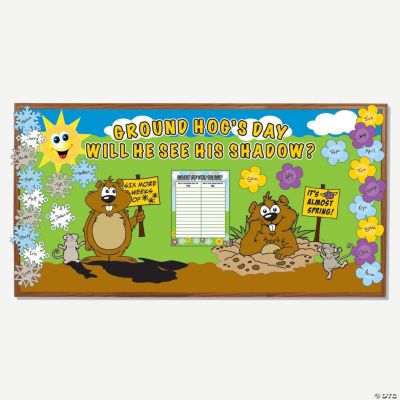 150 Pc. Groundhog Day Bulletin Board Set