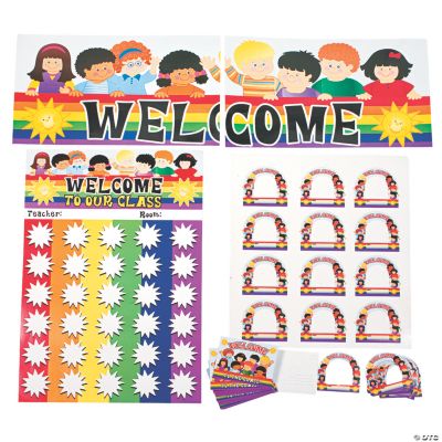76 Pc. “Welcome Back” Classroom Kit