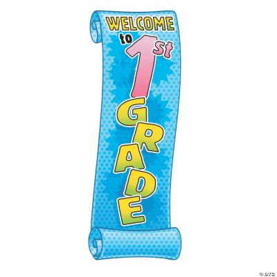 “Welcome To 1st Grade” Banner