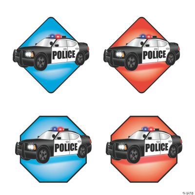 Police Car Cutouts