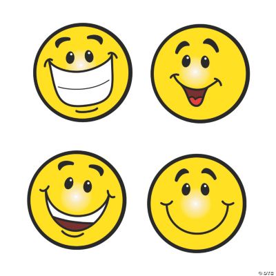 Small Smile Face Cutouts