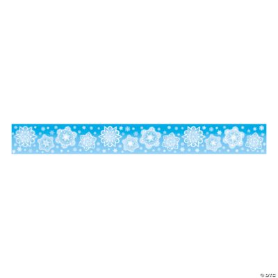 15 Pc. Snowflake Border