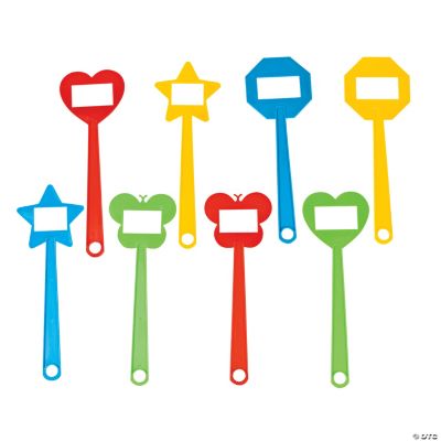 4 Fun Shape Word & Number Swatters