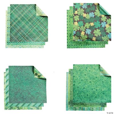 96 Pc. St. Patrick’s Day Paper Kit
