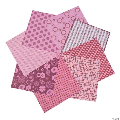 Red/Pink Mono Paper Pack