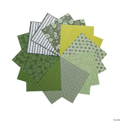 Green Mono Paper Pack