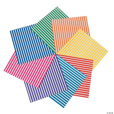Sassy Stripes Paper - Brights