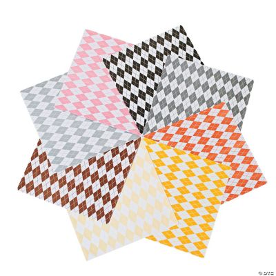 Awesome Argyle Paper - Neutrals