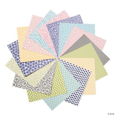 Patterned Pastel Paper Pack