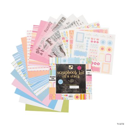 Die Cuts With A View® Scrapbook Kit In A Stack™ – All Occasion