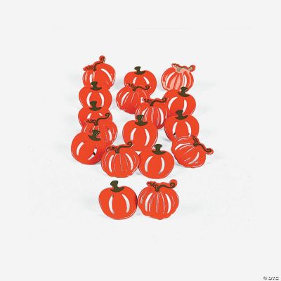 Pumpkin Ribbon Brads