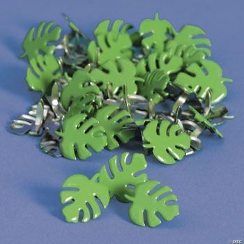 48 Tropical Leaf Brads