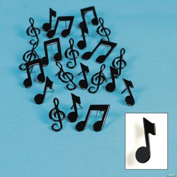 Music Note Brads