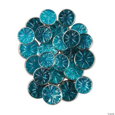 Monochromatic Jewel Brads - Blue