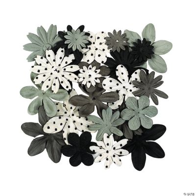 60 Monochromatic Black & White Flowers