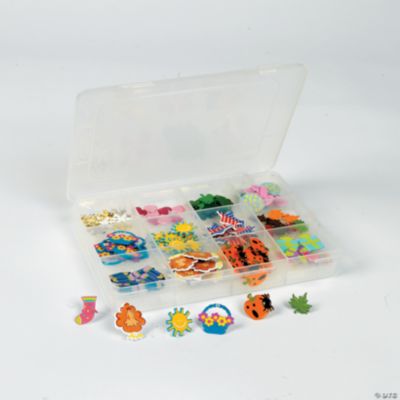96 Pc. Month & Season Embellishment Box
