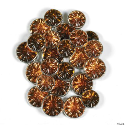 Monochromatic Jewel Brads - Brown