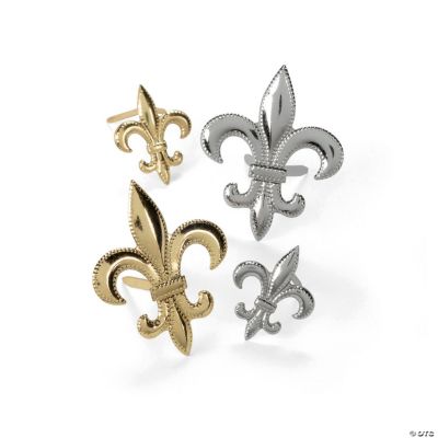 36 Fleur De Lis Brads