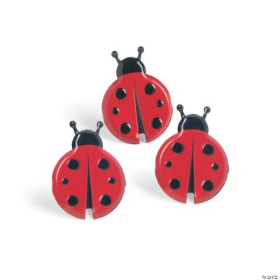 Ladybug Brads