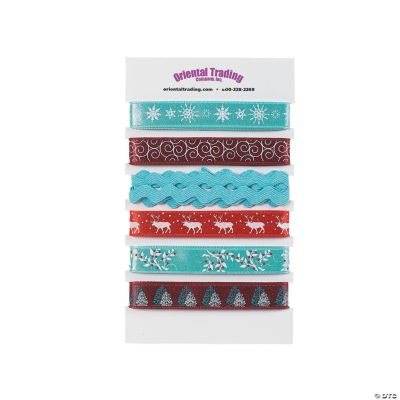 Snowy Splendor Printed Ribbon