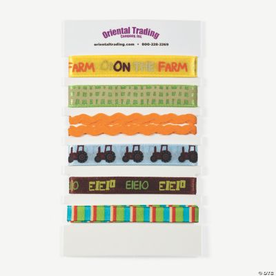On The Farm Ribbon Card