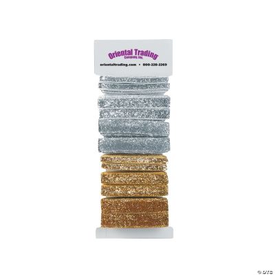 Metallic Glitter Ribbon