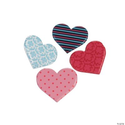 Puppy Love Heart Brads