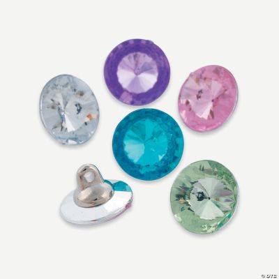 Large Rhinestone Buttons