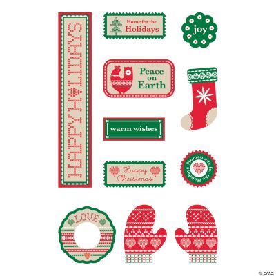 Scandia Jul Tag Stickers