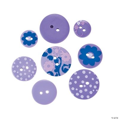 Monochromatic Purple Buttons
