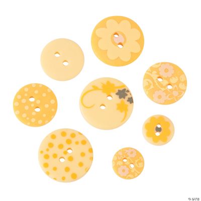 Monochromatic Yellow Buttons