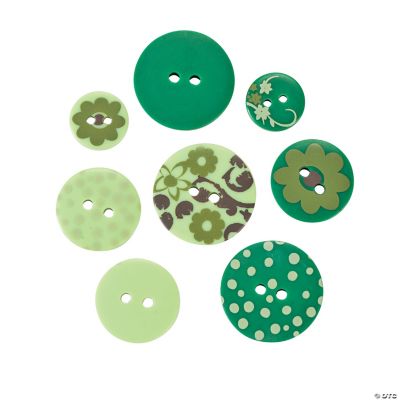 Monochromatic Green Buttons