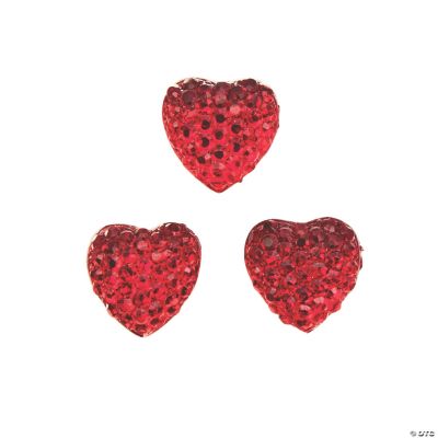 Jewel Heart Brads
