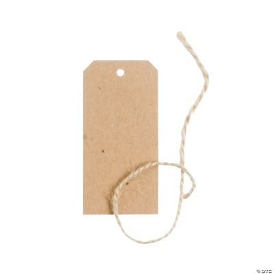 Kraft Tags & Ties
