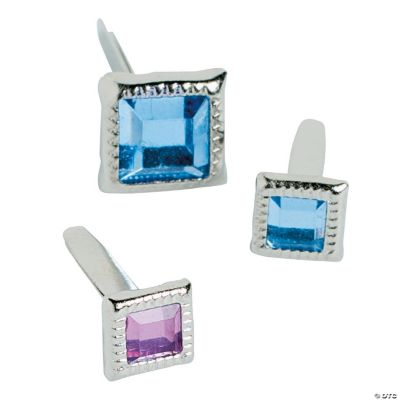 Winter Square Jewel Brads