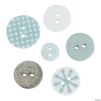 Snowflake Button Assortment