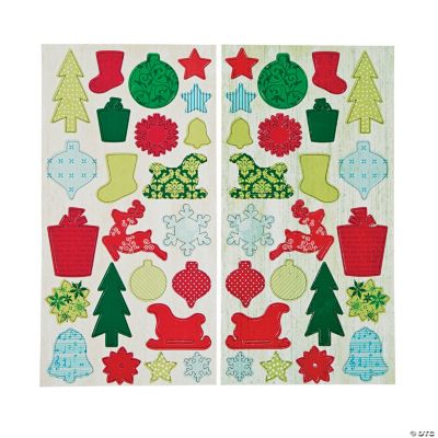 Self-Adhesive Holiday Chipboard Die Cuts