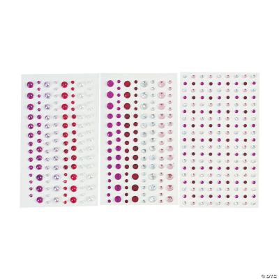 Self-Adhesive Valentine Pearls & Jewels