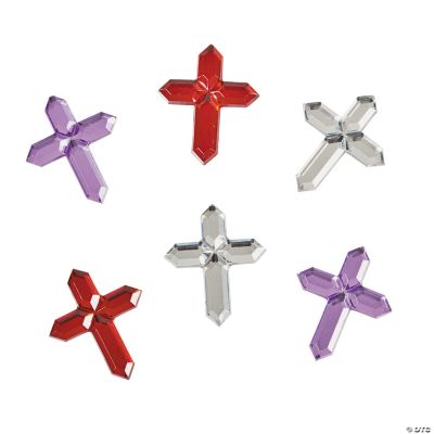 Self-Adhesive Cross Jewels