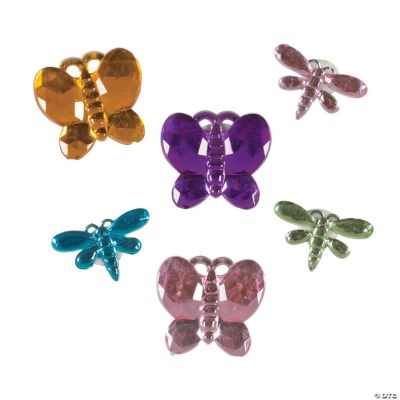 Self-Adhesive Butterfly & Dragonfly Jewels