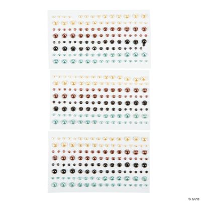 Self-Adhesive Neutral Pearl & Jewels