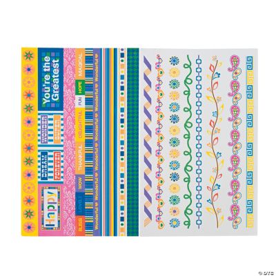 Bright Border Stickers